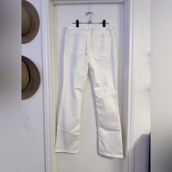WHBM Mid-rise Bootcut Jean White Size 6 - Picture 6 of 9